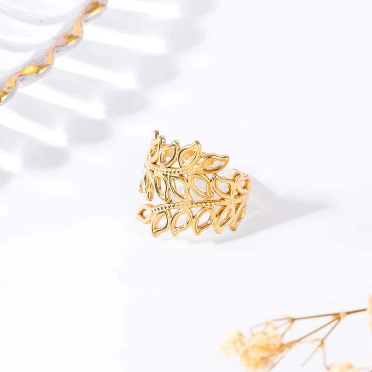 RING STAINLESS STEEL (free size)